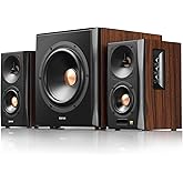 Edifier 4004667 S360DB 80-Watt-RMS 2.1-Channel Amplified Bluetooth Bookshelf Speaker System with 75-Watt Wireless Subwoofer