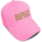 Baseball Caps for Men & Women Embroidered New York Brooklyn City USA Ny NYC. Yorker Empire Acrylic