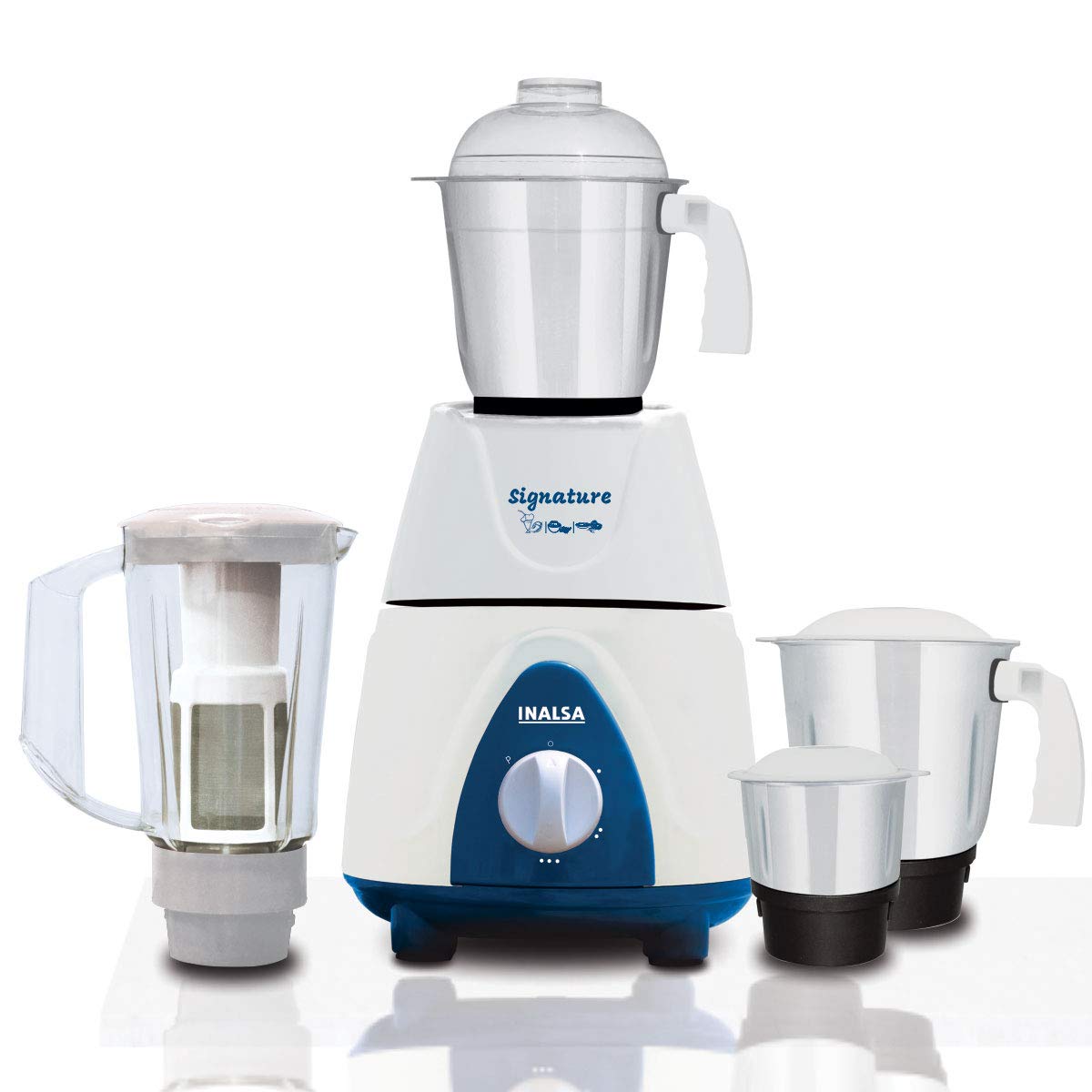 Mixer Grinder Signature 750W with 4 Jars Inalsa Best Price With