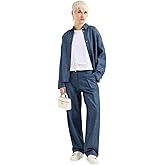 Armani Exchange Womens Chambray Denim Trousers