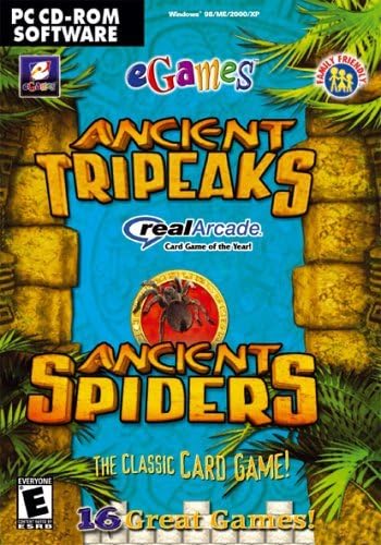 Ancient TriPeaks &amp; Spiders (PC) by Greenstreet Software