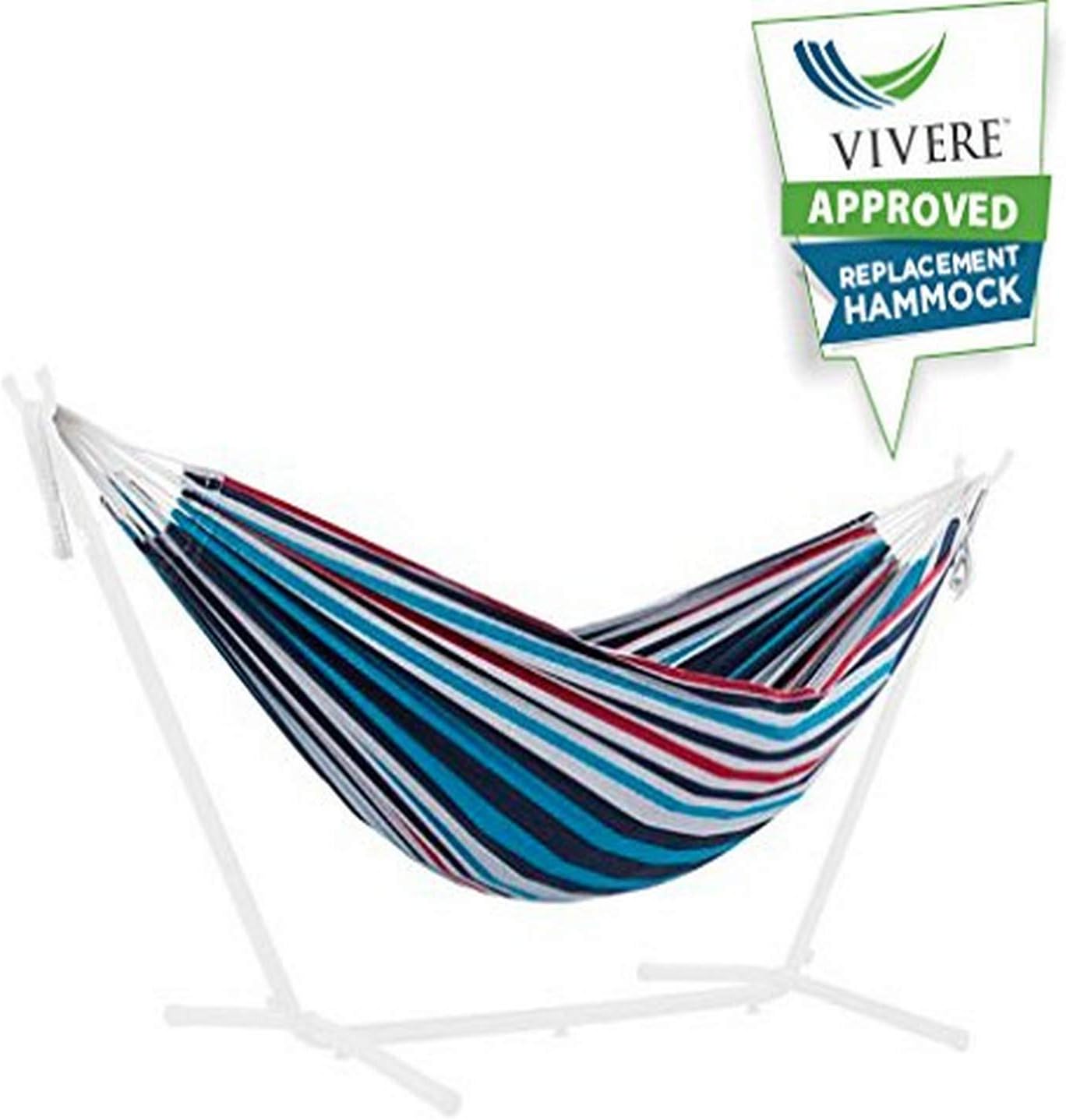 Vivere UHSREP12 Replacement Hammock, Denim Garden & Outdoor