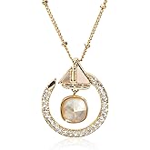 Gold Necklace for Women Sailboat 14K Gold-Plated Necklaces Dainty Chain with Sparkling Zirconia Crystal Pendant Stylish Personalized Gold Necklace Women's Gold Jewelry Perfect Birthday Gifts for Women