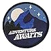 Adventure Patch - Glow-in-The-Dark Iron on Patches for Jackets, Backpacks, and Clothing