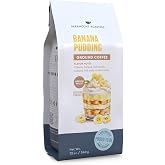 Paramount Roasters Banana Pudding Flavored Ground Medium Roast Arabica Coffee, 12oz Bag