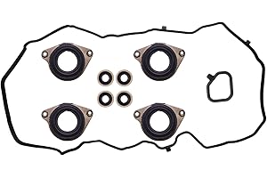 CADUFUELLY 12030-5A2-A01 Engine Valve Cover Gasket Set, Replacement for Honda Accord EX EX-L LX-S 2.4L 2013-2017, Replaces VS