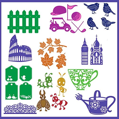 Clearance! Metal Die Cutting Dies Stencil For DIY Scrapbooking Album Paper Card Decor Craft by VESNIBA - Thumbnail 3