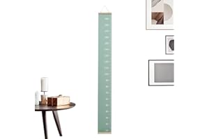 Height Chart for Kids - Wall Mounted Height Measuring Ruler | Removable Growth Ruler - for Kids Children Boys Girls Home Livi