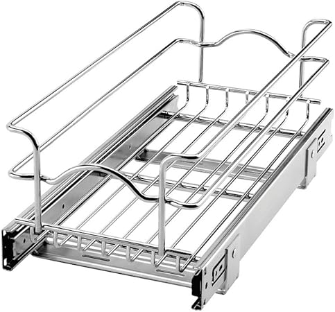 Amazon.com: Canastilla de alambre Rev-A-Shelf, de 9 pulgadas, única