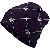 Shiny Queen Crown Beanie Hat Chemo Cap Skull Caps for Women Men Stretch Slouchy Headwear Hats Winter Summer Warm Hat Knitted Hats