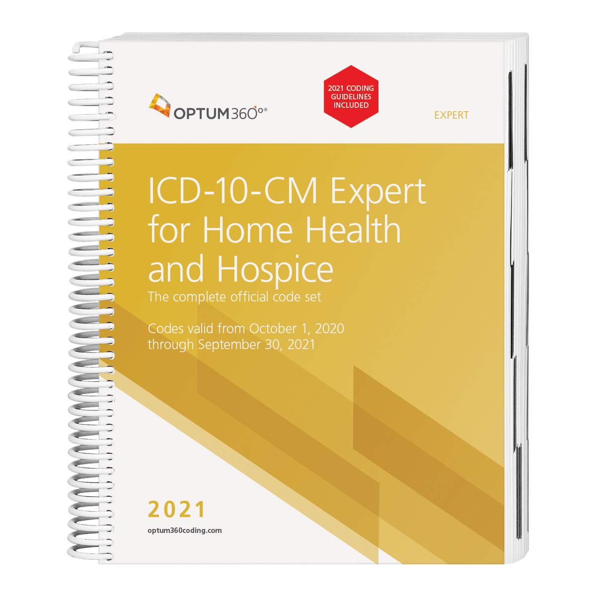 icd 10 2021 expert for home health and hospice with guidelines spiral optum360 9781622545414 amazon com books
