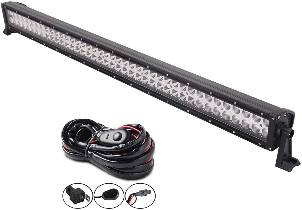 AUXTINGS 42 inch 240W Spot Flood Combo LED Light Bar For Off road ATV Driving Light,DC 12V 24V