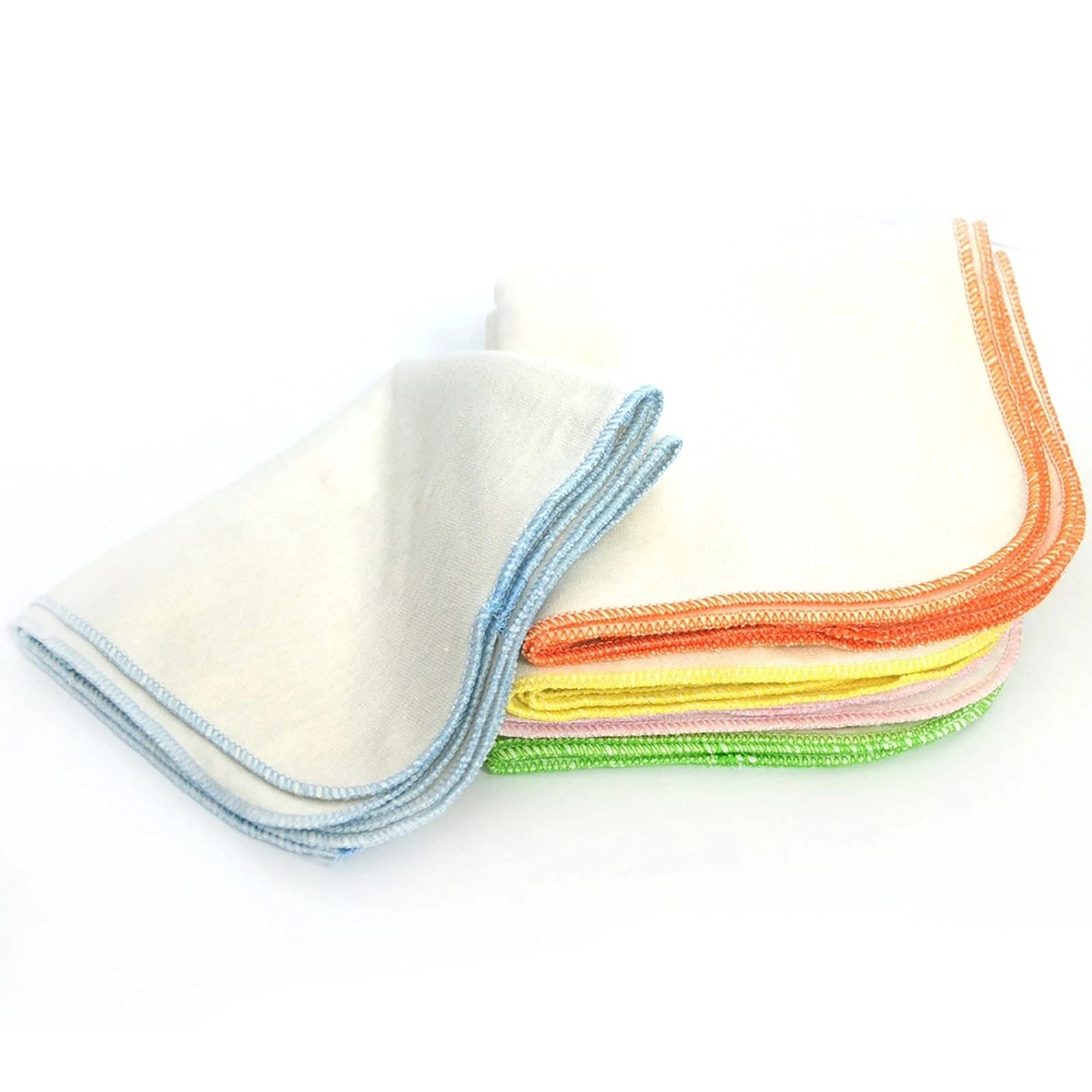 ebebek baby me Combed Cotton Mouth Wipe, Baby Face Wipes 10 pcs 28x28 cm White