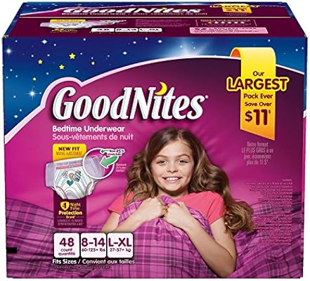 huggies goodnites xl