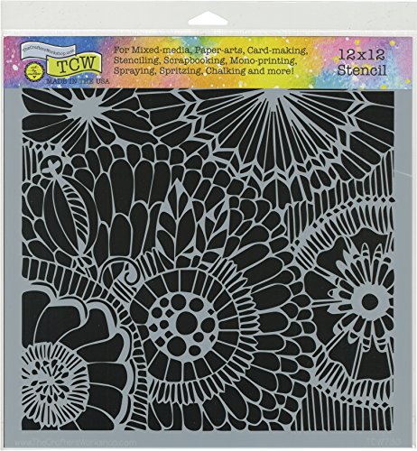 Crafter's Workshop Template 12"X12"-Botanical Dream