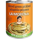 La Morena Sliced Jalape&ntilde;o Peppers, 28oz (1 unit) (Packaging may vary)