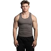 Ekkovision Beaters, Men's Tank Tops, Cotton Spandex Blend Tanks for Men, Comfortable, Durable Ribbed Fabric.