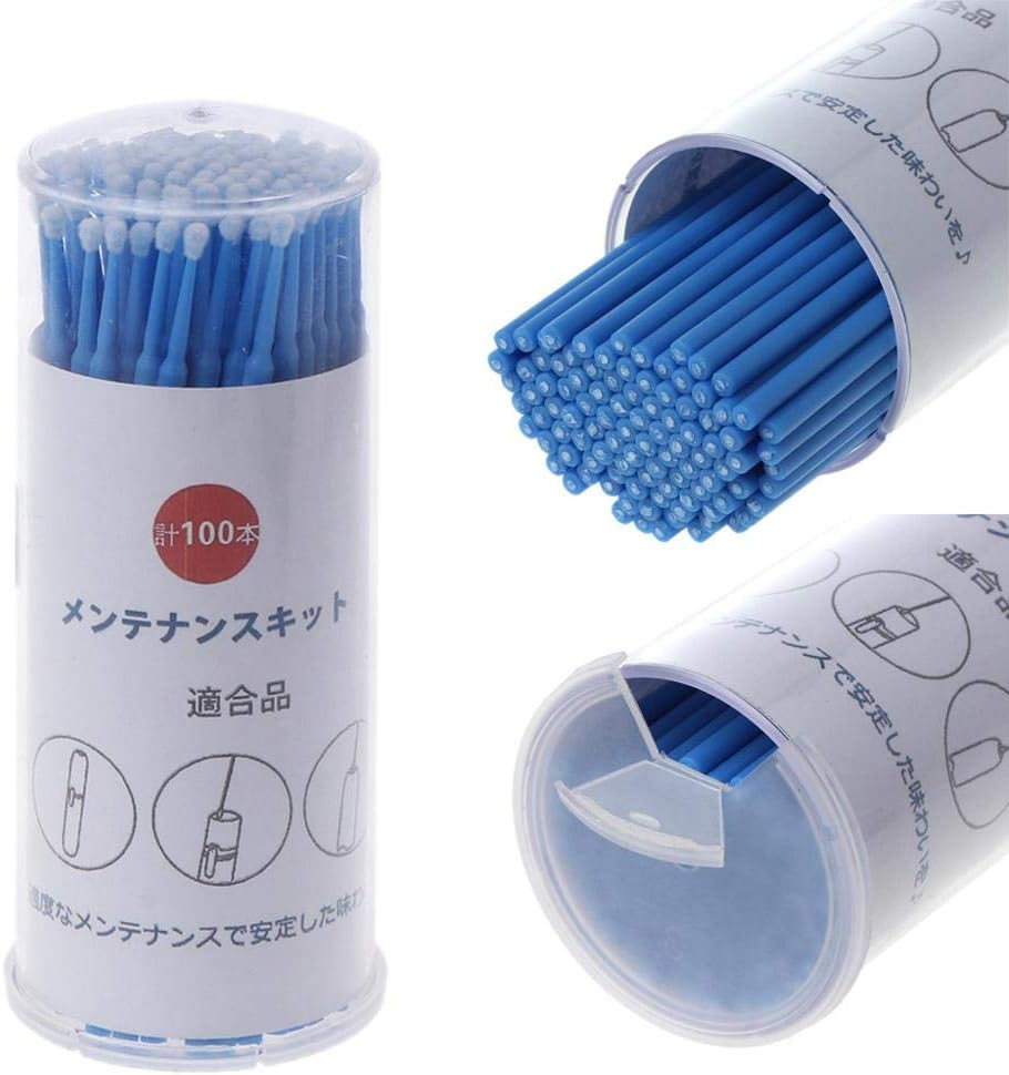 SERIGAS - 100PCS/BOTTLE Cotton Sticks Clean Kit Tools for IQOS 2.4 Plus For IQOS 3.0 Accessories