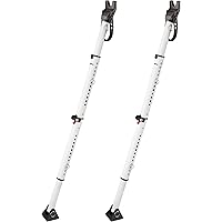 Master Lock Compact Door Stopper Folding Security Bar, Adjustable from 25-1/2 to 43-1/2 Inches for Hinged and Sliding Doors, 