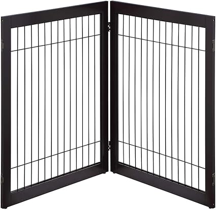 freestanding walk through pet gate
