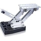 Marinebaby Boat Outboard Motor Bracket, Aluminum Boat Engine Support 20 HP
