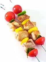 KitchenCraft Flat Kebab Skewers Stainless Steel Set of 6 8in view 2
