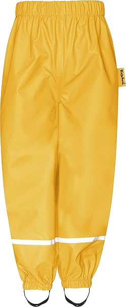 Herstellergr/&ouml;/&szlig;e: 104 Marine 11 Playshoes Unisex-Baby Fleece-Halbhose 408626 Regenhose , Blau