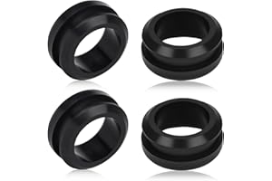 XwaYexa 5339 PCV Valve Grommet, Performance 5339 Breather Grommets, Rubber PCV Grommet Suitable for Steel Valve Covers with 1-1/4" Filler-Breather Holes, 4PCS