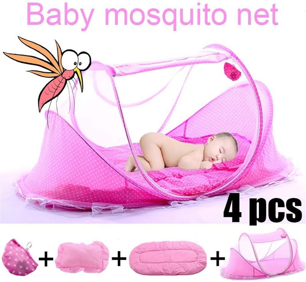 Lit De Bebe Nouveau Ne Pour 0 24 Mois Lit De Voyage Pliable Pour Bebe Avec Moustiquaire Lits Cages Mobilier Zwembaddebeemd Nl