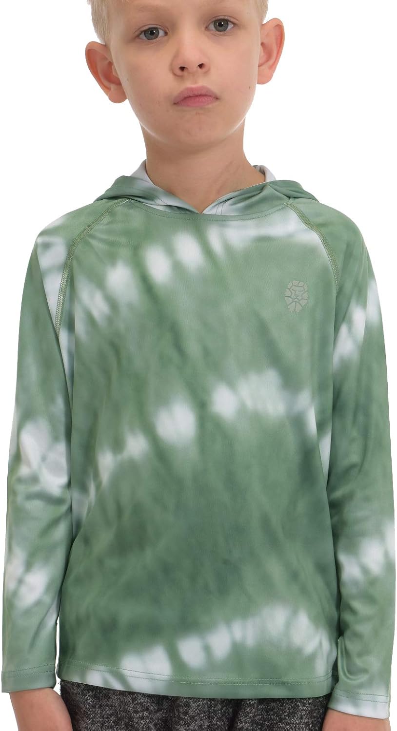 Hoodies for Boys Outdoor Recreation Shirts - Youth Athletic Tops Sun Protection UPF 50+: Clothing