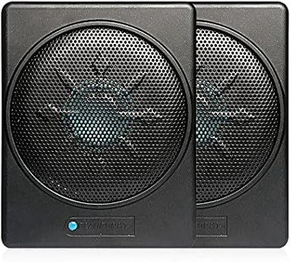 compact powered subwoofer car