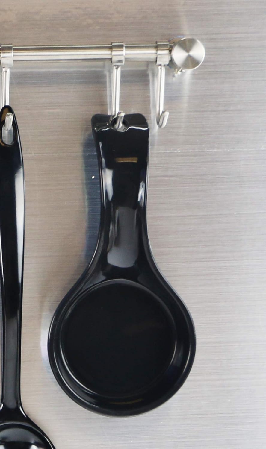 Calypso Basics by Reston Lloyd Spoon Rest, Black: Kitchen & Dining
