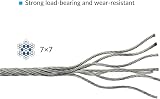 YEYIT 17Pcs Cable Rope Kit 10M 304 Stainless Steel PVC Coated Wire Rope view 4