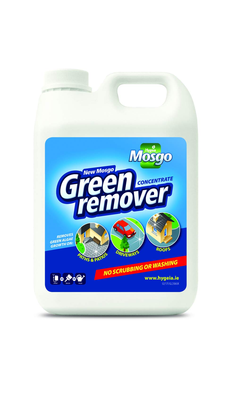 Mosgo Green & Red Algae Remover 2.5ltrs