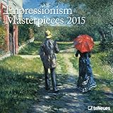 2015 Impressionism Masterpieces Wall Calendar