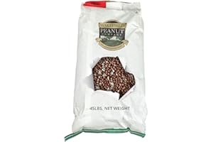 WAKEFIELD PEANUT COMPANY A TRADITION OF EXCELLENCE SINCE 1965 Wakefield Virginia Peanuts Bulk 45LB Bag Shelled for Squirrels, Birds, Deer, Pigs and a Wide Variety of Wildlife, Raw Peanuts/Bulk Nuts/Blue Jays/Cardinals/Woodpeckers