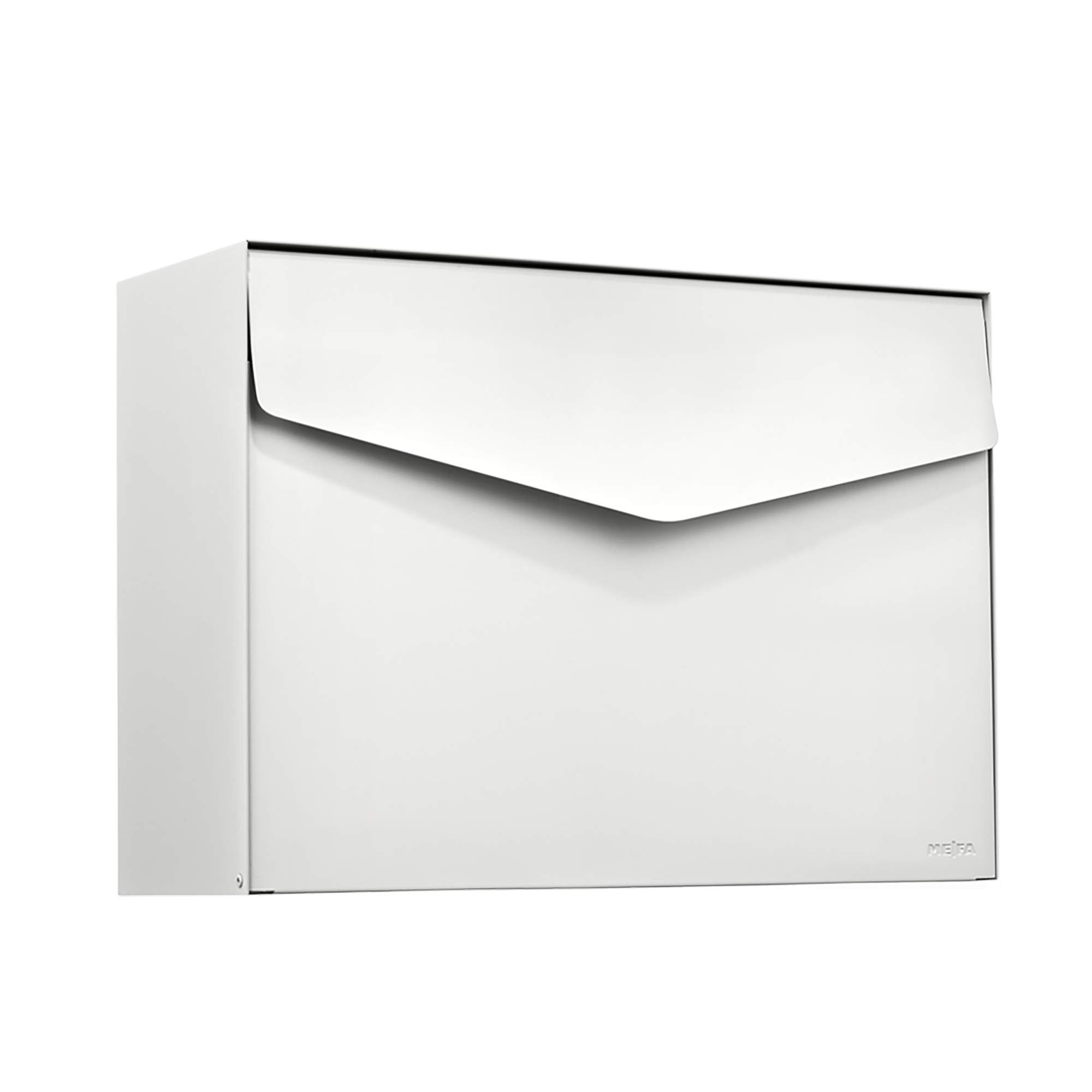 ME-FA 111020M MEFA Letter Box with Security Lock Letter Design 312 x 430 x 178 mm White