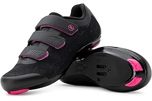 Tommaso Pista SPD & Peloton Shoes for Women—2 in 1—Fit for Peloton, Spin & Indoor Bikes—Install Your Own Delta or SPD Cleats Essential Bike Accessories for Cyclebar & Soulcycle