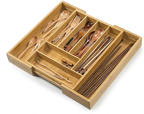 Amazon 引き出し仕切り トレー キッチン食具収納整理 小物置き 伸縮可能 天然竹製 箸置き オンライン通販 Amazon 引き出し仕切り トレー キッチン食具収納整理 小物置き 伸縮可能 天然竹製 箸置き オンライン通販