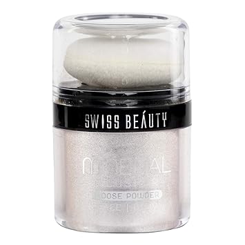 Swiss Beauty Mineral Silver Blusher Loose Powder For Face & Body