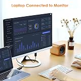 Mepsies DisplayPort to HDMI Cable 6ft 4K DP 1.2 to HDMI 1.4 Uni-Directional view 5