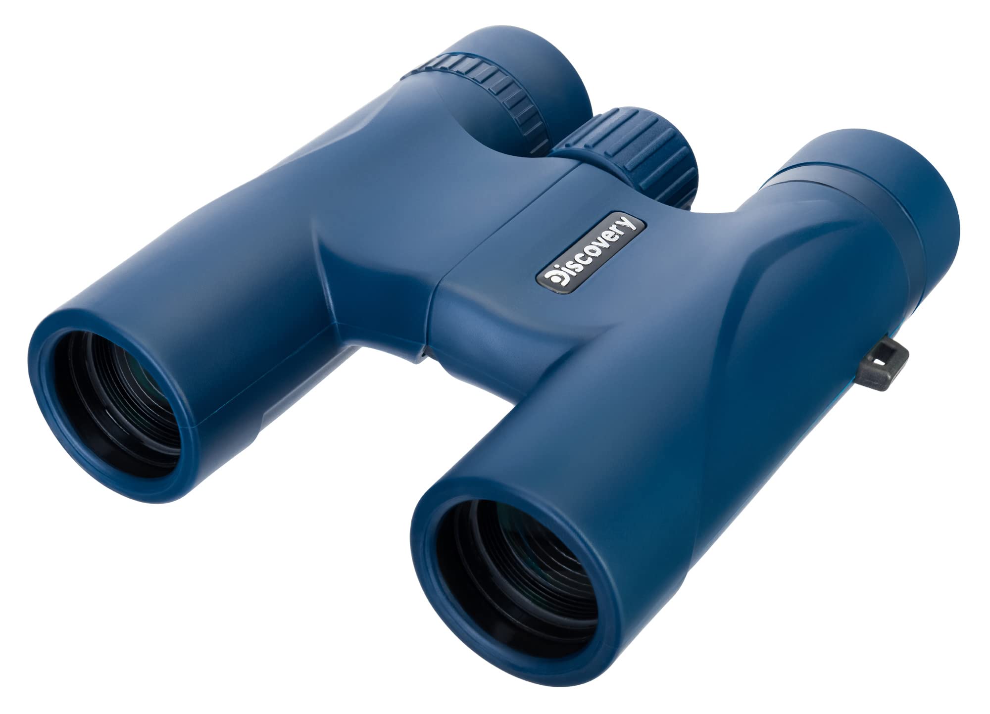 Discovery Elbrus 10x25 Mini Roof Prism Binoculars for Outdoor Activities and Sports Events Blue