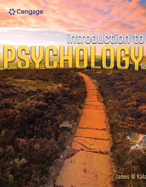 Amazon.com: Introduction to Psychology (Cengage Advantage Books