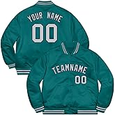 KXK Custom Baseball Jacket Varsity Classic Letterman Bomber Coats Personalized Sports Sweatshirt for Men Women Youth