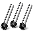 3Pcs Stainless Steel Sink Overflow Pipe - 7.48" 3 Compartment Sink Stopper Pipe Overflow for 1.75" Drains Bar Sink Stoppers with Overflow Pipe - Sink Stopper Pipe Kitchen Sink Drain Stopper Drain Pipe