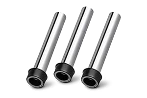 RELUEN Set of 3 Bar Sink Stopper - 7.48 x 1.75" (LxD) Bar Drain Stopper Pipe for Standard Sinks, Lightweight and Simple to Use, Rust Resistant - Good for Bar and Kitchen, Suitable for Home and Commercial Use