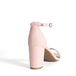 DREAM PAIRS Women's Chunk Low Heel Pump