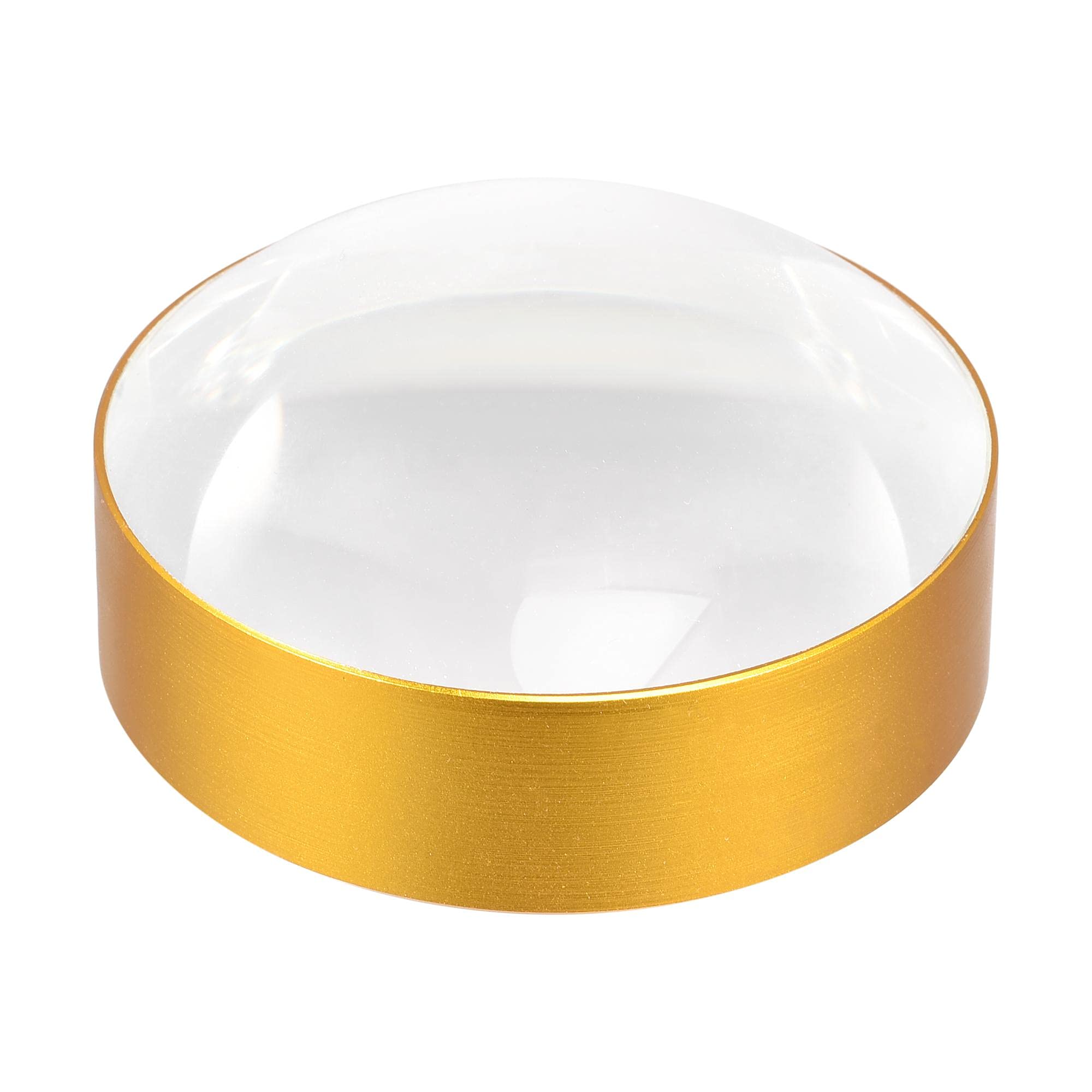 sourcing map 3-inch(75mm) Dome Magnifier 8X Acrylic Reading Magnifying Glass