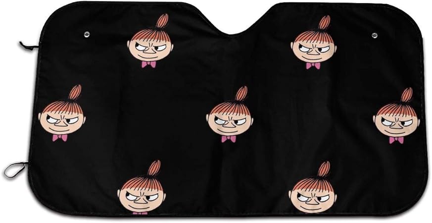 Amazon ムーミン 2 車のフロントガラスのサンバイザー ット紫外線対策 日焼け防止 カーフロント 車用サンシェード 折り畳み 日除け 車用品 車中泊 チ車の窓日除け ィー フロントガラス用 カーサンバイザー 自動車日照 130x70cm サンシェード 車 バイク