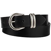 Levi's womens Round Centerbar Sliding Loop Belt